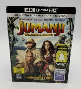 Jumanji: Welcome to the Jungle (2017, 2-disc 4K UltraHD/Blu-ray set) - Imagen 1 de 3