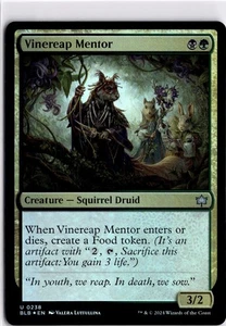 MTG Bloomburrow Foil Vinereap Mentor 238 BLB U NM Scan - Picture 1 of 2