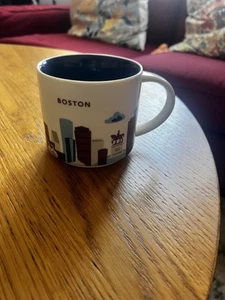 Starbucks Boston You Are Here Collection Coffee Mug Cup 14 Oz 2015 - Picture 1 of 3