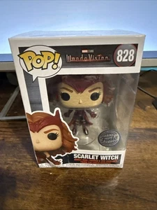 Funko Pop! Vinyl: Marvel - Scarlet Witch -damaged Box  #828 - Picture 1 of 6