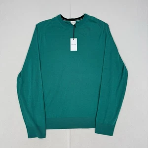 Paul Smith Merino Wool Jumper Crew Neck Pullover Sweater Size XL BNWT - Picture 1 of 9