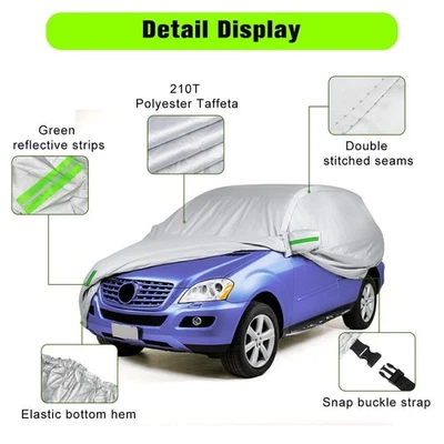 Cubierta de coche SUV de alta resistencia impermeable lluvia polvo UV para Mercedes-Benz ML GLB  Foto 1 de 4