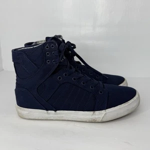 Supra Muska 001 Men’s Skytop Sneakers | Navy Blue | size 11 - Picture 1 of 8