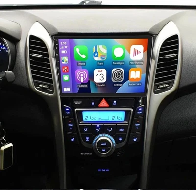 9 Zoll Für Hyundai i30 2012-16 Android Autoradio Carplay GPS Navi RDS WIFI 4+64G - Bild 1 von 4