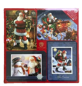 BURGOYNE WEIHNACHTSGRUSSKARTEN 40er Set mit passenden selbstklebenden Umschlägen - Bild 1 von 4