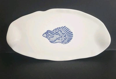 Robert Gordon Summerland Stoneware Platter Oyster Shell NOS RRP. $79.95. - image 1 of 4
