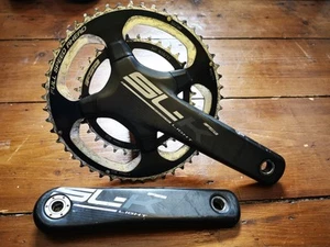 FSA SLK Light Carbon 11-Speed Crankset 170mm 50/34 BB30 Road Chainset - Picture 1 of 7