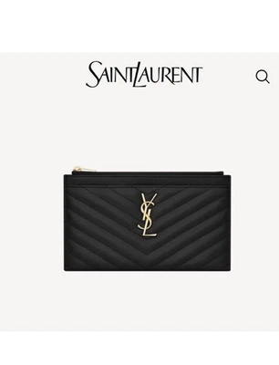 CASSANDRE MATELASSÉ LARGE POUCH IN GRAIN DE POUDRE LEATHER - Image 1 of 4