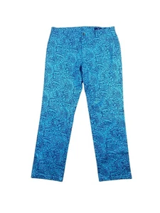 pantalone uomo vigneto vigneto tropicale fenicottero elasticizzato rompicapo taglia 35 x 30 - Foto 1 di 4