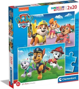 Paw Patrol Puzzle 2 x 20 Piece Paw Patrol Puzzles - Picture 1 of 5