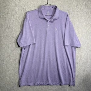 Polo de golf Rhoback de rendimiento de manga corta para hombre talla 3XL rosa claro - Imagen 1 de 13