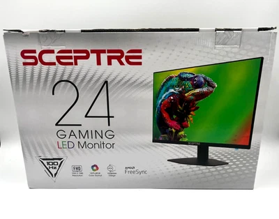 Monitor para jogos 24 polegadas 100Hz 1ms DisplayPort HDMI x2 100 sRGB AMD FreeSync Build - Imagem 1 de 4