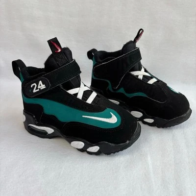 Nike 24 TD Griffey Max Negro Agua Dulce Moda Tenis DO1387-001 Unisex EE. UU. 8C Foto 1 de 4