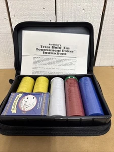 Cardinal Texas Hold 'Em Set Unopened Without Box.  H6 - Picture 1 of 8