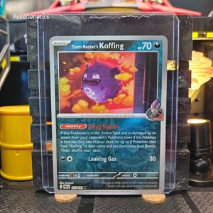 Team Rocket's Koffing Destined Rivals Reverse Holo Pokémon TCG 125/182 SV10 - Picture 1 of 6