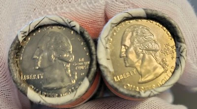 2002 P+D Tennessee BU Washington quarter Set from U.S. Mint mint - Image 1 of 3