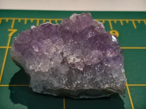 2" x 1 1/2" Amethyst Cluster on Geode Matrix - Artigas, Northern Uruguay - Picture 1 of 9
