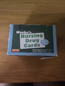 USED Mosby's Nursing Drug Cards 22nd Edition - Imagen 1 de 7