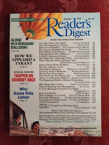 READERS DIGEST Magazine January 1991 Raoul Wallenberg Peter Potterfield - Foto 1 di 1