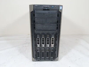 Dell PowerEdge T340 Tower Intel E-2124 3.3Ghz 16GB Ram 4x Trays H330 2x 495w - Picture 1 of 6