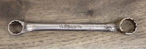 VINTAGE SNAP-ON XS-1618 1/2" X 9/16"  Offset 12pt Box Wrench - Picture 1 of 2