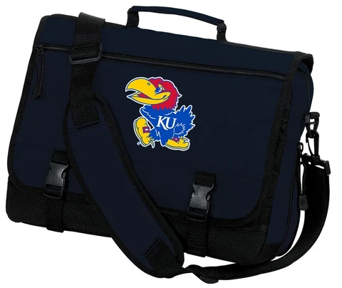 University of Kansas Messenger Bag NavyUNIQUE MESSENGER SCHOOL TRAVEL BAGS Cover