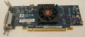 SFF DUAL HP 697246-001 637182-002 RADEON HD 6350 512MB PCIE WINDOWS 10 - Picture 1 of 1