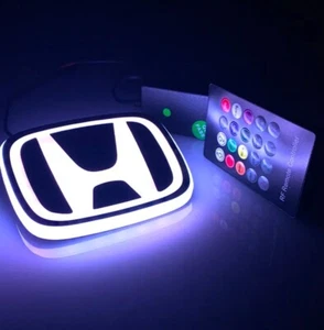 HONDA 5D H Front and rear badge led light auto logo - Picture 1 of 2