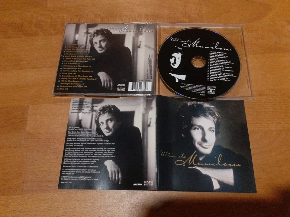 CD BARRY MANILOW Ultimate Manilow ARISTA 2002 alle 19 Hits dig. rem. BEST OF - Bild 1 von 1