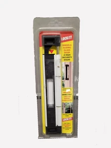 LockiT! Double Bolt Sliding Glass Door Lock - 527631 White - Picture 1 of 1
