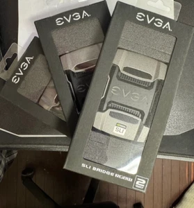 (NEW) EVGA PRO SLI BRIDGE HB (1 Slot Spacing) Model 100-2W-0026-LR (NEW) - Picture 1 of 4