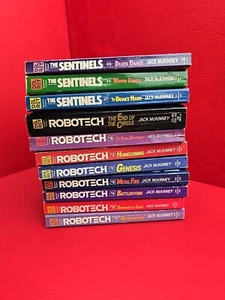 Lot of 11 ROBOTECH Paperback Books Jack McKinney 1980s - Picture 1 of 12