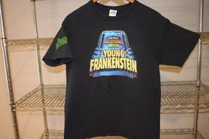 T-shirt giovane Frankenstein Mel Brooks musicale vintage Gildan uomo grande M/L - Foto 1 di 5