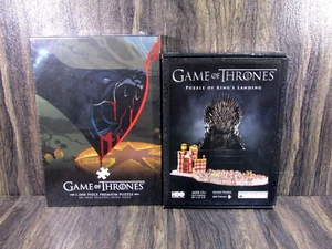 2 Game of Thrones 1,000+ Pieces Premium Puzzles Lot HBO TV Series New Sealed 4D - Picture 1 of 15