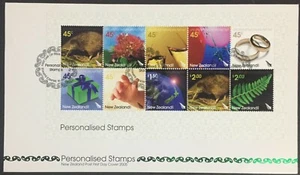 New Zealand - 2005 First Day Cover - Personalised Stamps Sheetlet of 10 - Picture 1 of 1