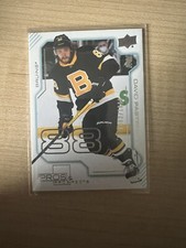 2020-21 Upper Deck Extended Series UD Pros and Prospects /1000 David Pastrnak