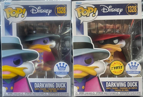 Disney - Darkwing Duck (CHASE CHANCE) #1328 Funko Shop Pop Vinyl Figure NEW Cover