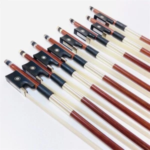 10pcs high quality violin bow shell inlaid ebony tail library Mongolian horse1/4 - Picture 1 of 6