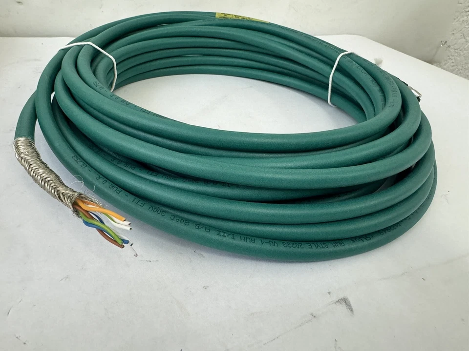 Flamar Molex 155431  Industrial Ethernet Cable  /10 Meters AVM Style (open Box) - Imagem 1 de 4