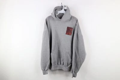 Sudadera con capucha gris vintage de los 90 Russell Athletic para hombre XL MCISD Monroe County School EE. UU. Foto 1 de 4