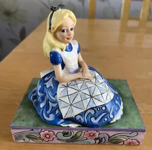 Disney Traditions ‘Awaiting An Adventure’ Alice In Wonderland Figurine -4023527 - Picture 1 of 10