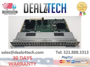Cisco WS-X4648-RJ45V-E 48-Port PoE Gigabit Eth Line Card WS-X4648-RJ45V+E-V09 - Picture 1 of 12