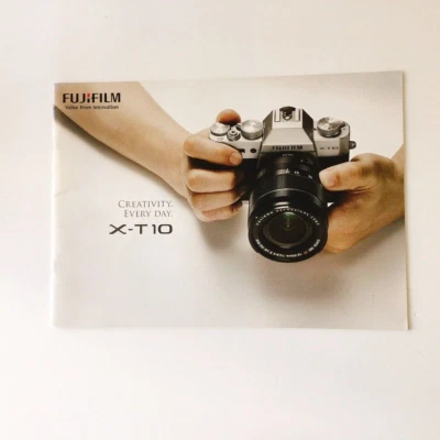 FUJIFILM X-T10 Japanese Camera & accessories Catalog Published in May 2015 - Image 1 of 4