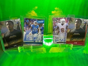 LOT X4 RC Quandre Diggs Auto Sage Leaf Draft Prestige FS Titans Seahawks Texas - Picture 1 of 1