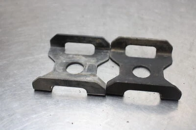 13-17 Kawasaki Ninja 300 Rear Axle Chain Adjusters Blocks Foto 1 de 4