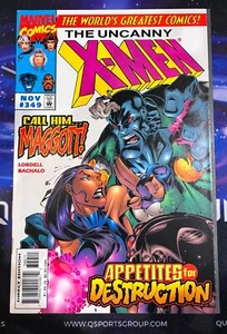 The Uncanny X-Men #349 1997 Marvel Comics MCU Appetit auf Zerstörung (W190) - Bild 1 von 3