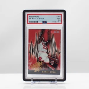 NBA Basketball 1995 Hoops Michael Jordan #358 PSA 7.5 - Picture 1 of 4