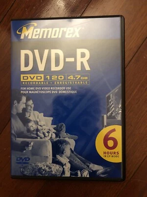 NEW Memorex DVD-R 4.7 GB -  120 Min Video Recordable DVD Discs - Image 1 of 3