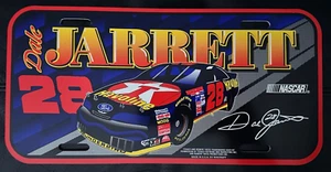 Targa plastica NASCAR Dale Jarrett #28 Ford Thunderbird Texaco vintage - Foto 1 di 2