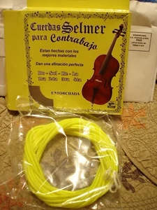 Cuerdas Para Contrabajo Marca Selmer (Amarilla) Entorchada (Tololoche) - Bild 1 von 7